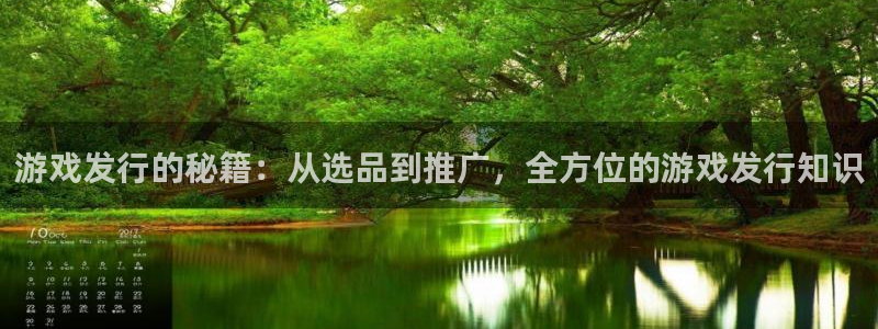 pp电子gs：游戏发行的秘籍：从选品到推广，全方位的游戏发行知识
