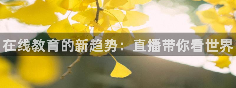 蜘蛛直播nba免费观看：在线教育的新趋势：直播带你看世界